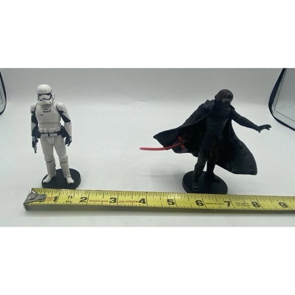 Star Wars Action Figure Lot of 2 Treadspeeder & Supreme Leader Kylo Ren Lucas - Picture 10 of 11